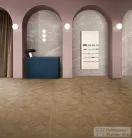Marazzi Intrecci Versailles Castagna Rett.120x120 cm-es padlólap MEK4