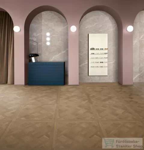 Marazzi Intrecci Versailles Castagna Rett.120x120 cm-es padlólap MEK4