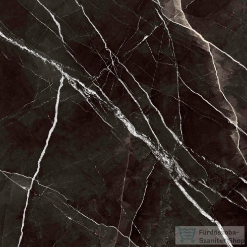 Marazzi Grande Marble Look Calacatta Black Matt Rett.120x120 cm-es padlólap MEMT
