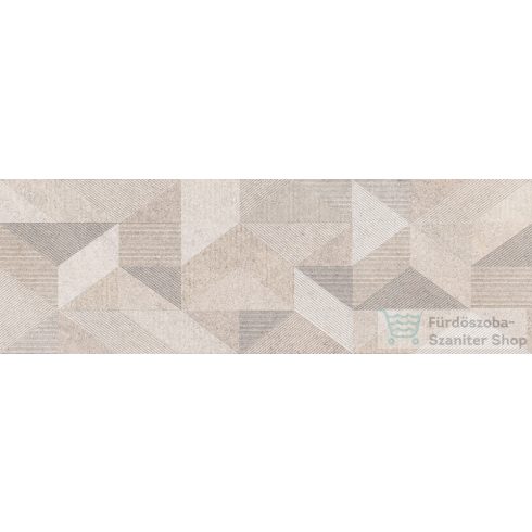 Marazzi Naturalia Decoro Micro Touch Beige Rett.33x100 cm-es fali csempe MENS
