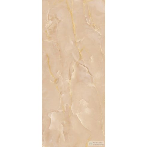 Marazzi Grande Marble Look Onice Beige Lux Rett.120x278 cm-es padlólap MEP2