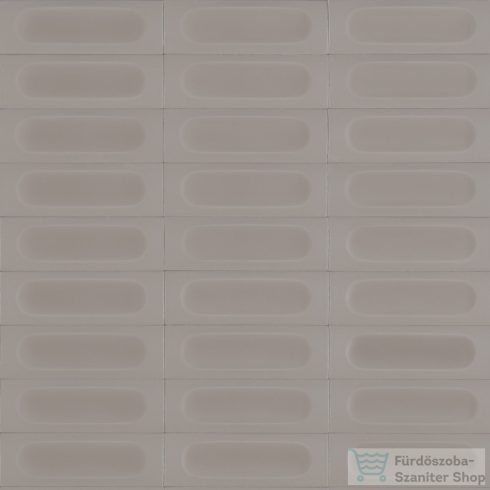 Marazzi Confetto Struttura 3D Savoiardo Grigio 5x15 cm-es fali csempe MEV2