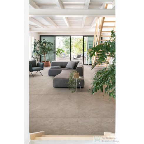 Marazzi Naturalia Taupe Rett.100x100 cm-es padlólap MEV9