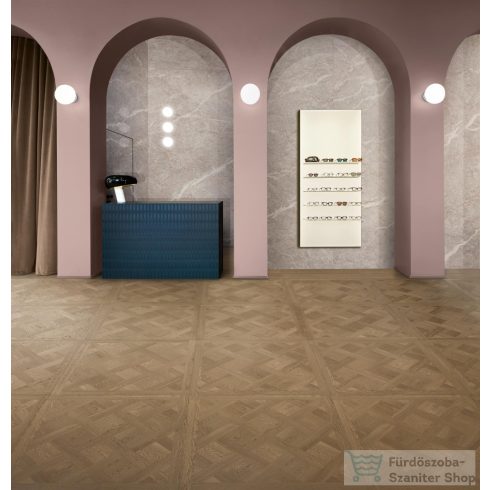 Marazzi Intrecci Castagna Rett.20x120 cm-es padlólap MF7G