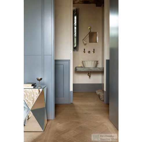 Marazzi Intrecci Castagna Rett.20x120 cm-es padlólap MF7G