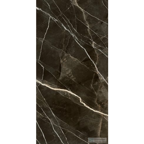 Marazzi Grande Marble Look Calacatta Black Lux Faccia A 160x320 cm-es padlólap MF8U
