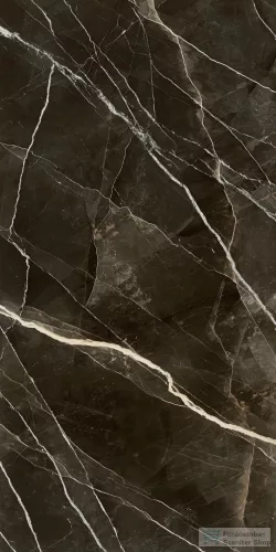 Marazzi Grande Marble Look Calacatta Black Lux Faccia A 160x320 cm-es padlólap MF8U