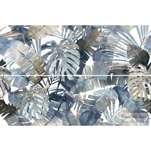 Marazzi White Deco Decoro Jungle Touch Set Rett.60x180 cm-es falicsempe MF9C