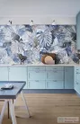 Marazzi White Deco Decoro Jungle Touch Set Rett.60x180 cm-es falicsempe MF9C
