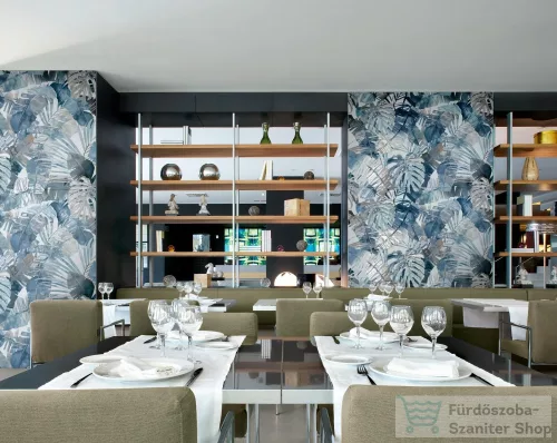 Marazzi White Deco Decoro Jungle Touch Set Rett.60x180 cm-es falicsempe MF9C