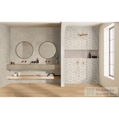 Marazzi Limestone Wall Taupe Rett.40x120 cm-es fali csempe,MFCF