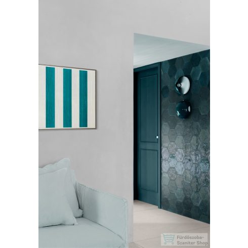 Marazzi Lume Esagona Blue Lux 21x18,2 cm-es padlólap és fali csempe MFFF