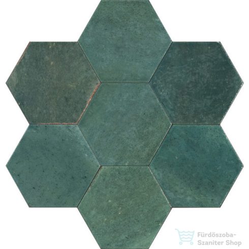 Marazzi Lume Esagona Green 21x18,2 cm-es padlólap és fali csempe MFFG