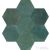 Marazzi Lume Esagona Green 21x18,2 cm-es padlólap és fali csempe MFFG