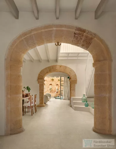 Marazzi Mystone Berici Beige Rett.120x120 cm-es padlólap,MG0X