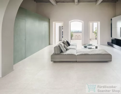 Marazzi Mystone Berici Bianco Strutturato Rett.120x120 cm-es strukturált padlólap,MG2A