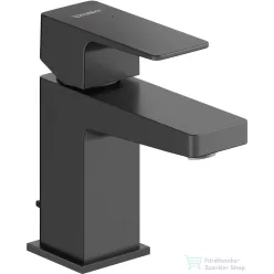   Duravit MANHATTAN S mosdó csaptelep automata leeresztővel, matt fekete MH1010001046