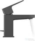 Duravit MANHATTAN S mosdó csaptelep automata leeresztővel, matt fekete MH1010001046