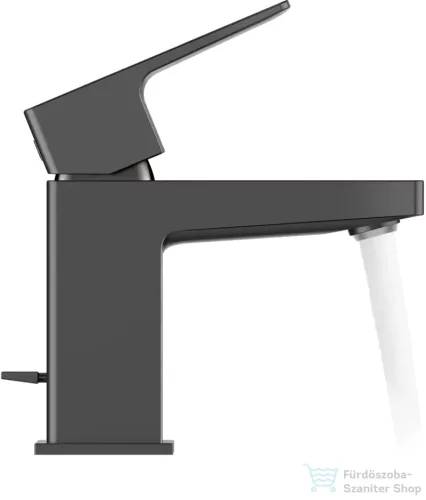 Duravit MANHATTAN S mosdó csaptelep automata leeresztővel, matt fekete MH1010001046