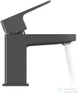 Duravit MANHATTAN S mosdó csaptelep leeresztő nélkül, matt fekete MH1010002046