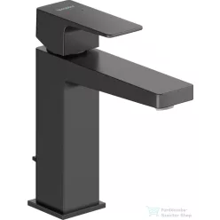   Duravit MANHATTAN M mosdó csaptelep automata leeresztővel, matt fekete MH1020001046