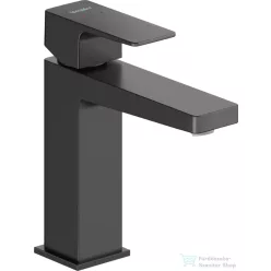   Duravit MANHATTAN M mosdó csaptelep leeresztő nélkül, matt fekete MH1020002046