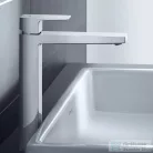 Duravit MANHATTAN XL magasított mosdó csaptelep leeresztő nélkül, króm MH1040002010