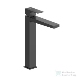   Duravit MANHATTAN XL magasított mosdó csaptelep leeresztő nélkül, matt fekete MH1040002046