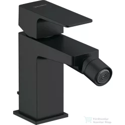   Duravit MANHATTAN bidé csaptelep automata leeresztővel, matt fekete MH2400001046