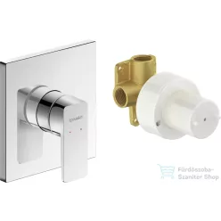   Duravit MANHATTAN falsík alatti kád/zuhany csaptelep alaptesttel, króm MH4210007010