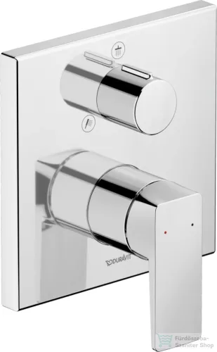 Duravit MANHATTAN falsík alatti kád/zuhany csaptelep alaptest nélkül, króm MH4210012010