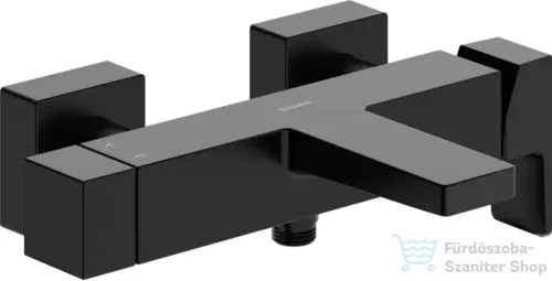 Duravit MANHATTAN kádtöltő csaptelep zuhanyszett nélkül, matt fekete MH5230000046
