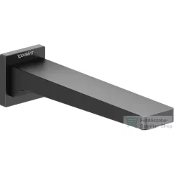   Duravit MANHATTAN 19 cm-es kádbefolyó, matt fekete MH5240010046