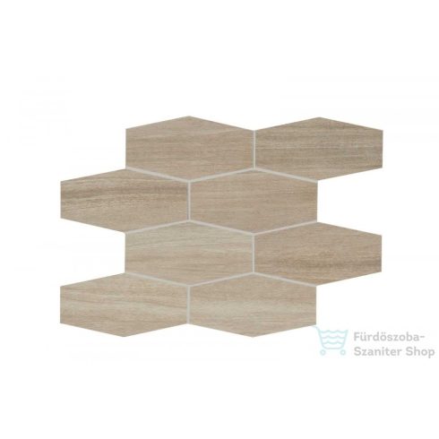 Marazzi Treverkchic Noce Francese Mosaico 25x30 cm-es padlólap MH5Q
