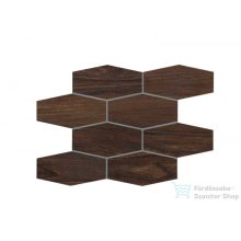   Marazzi Treverkchic Noce Americano Mosaico 25x30 cm-es padlólap MH5R