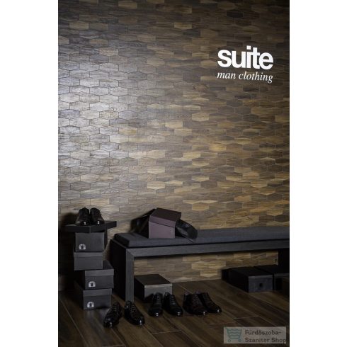 Marazzi Treverkchic Noce Americano Mosaico 25x30 cm-es padlólap MH5R