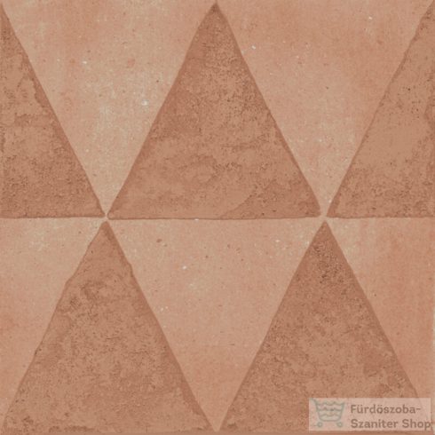 Marazzi Artcraft Cotto Decoro Triangoli 20x20 cm-es padlólap/csempe,MH5V