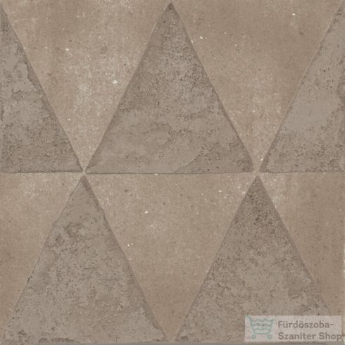 Marazzi Artcraft Argilla Decoro Triangoli 20x20 cm-es padlólap/csempe,MH5W