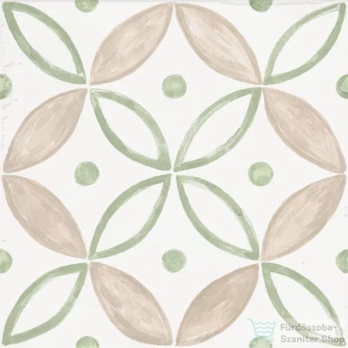 Marazzi Artcraft Decoro Segni B Semimatt 20x20 cm-es csempe,MH9D