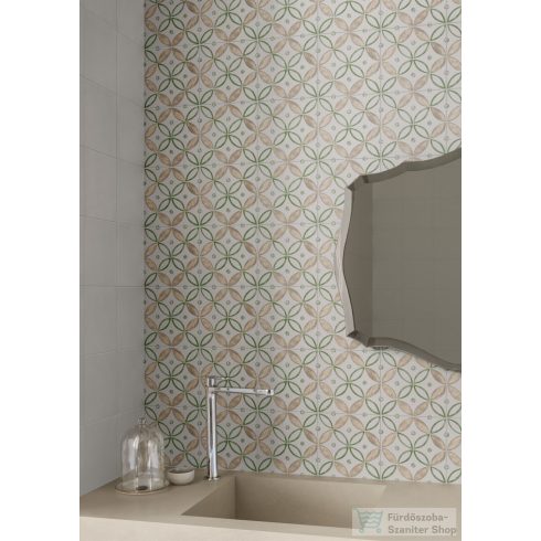 Marazzi Artcraft Decoro Segni B Semimatt 20x20 cm-es csempe,MH9D