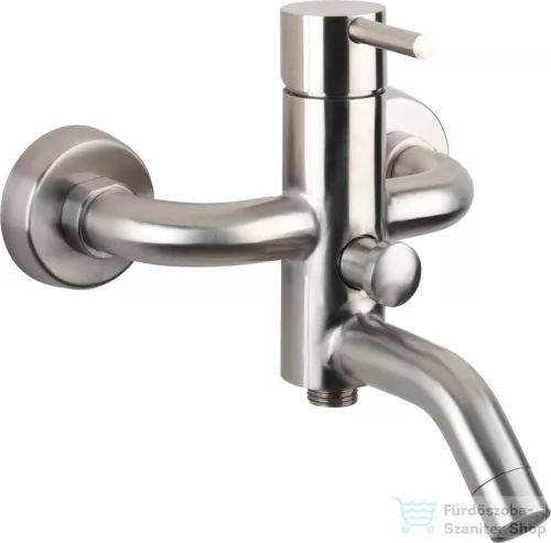 Sapho MINIMAL kádtöltő csaptelep, zuhanyszett nélkül, inox MI010