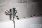 Sapho MINIMAL kádtöltő csaptelep, zuhanyszett nélkül, inox MI010
