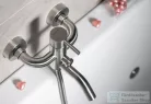 Sapho MINIMAL kádtöltő csaptelep, zuhanyszett nélkül, inox MI010