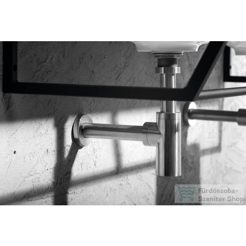 Sapho Minimal Mosdószifon 1"1/4 inox MI036