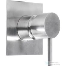   Sapho Minimal falba süllyesztett zuhanycsaptelep, inox MI041