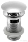 Sapho Minimal Kliklak leeresztő túlfolyós mosdóhoz 1"1/4 inox MI057