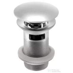   Sapho Minimal Kliklak leeresztő túlfolyós mosdóhoz 1"1/4 inox MI057