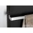 Sapho TABELLA fürdőszobai radiátor, 370x1190mm, matt fekete (MI1139)