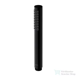   Omnires 1 funkciós, fém kézizuhany, selyemfényű fekete MICROPHONEX-RBL