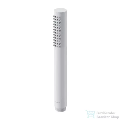 Omnires 1 funkciós, fém kézizuhany, matt fehér MICROPHONEX-RWM